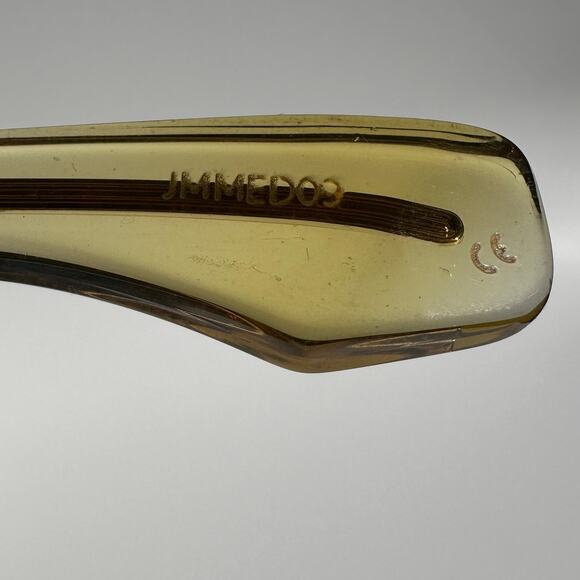 Jacques Marie Mage Edith Cat Eye Sunglasses Tortoise Wood Panels Gold BNIB Rare - Picture 14 of 16